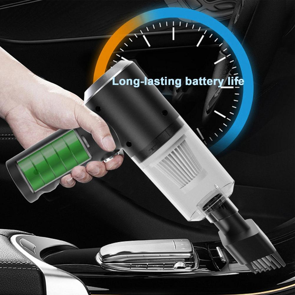 VacuumGo™ | Aspirador de Mano Inalámbrico 120W