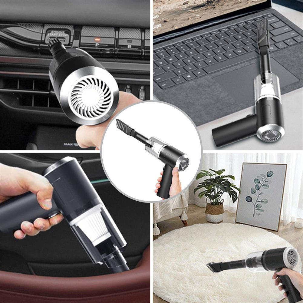 VacuumGo™ | Aspirador de Mano Inalámbrico 120W