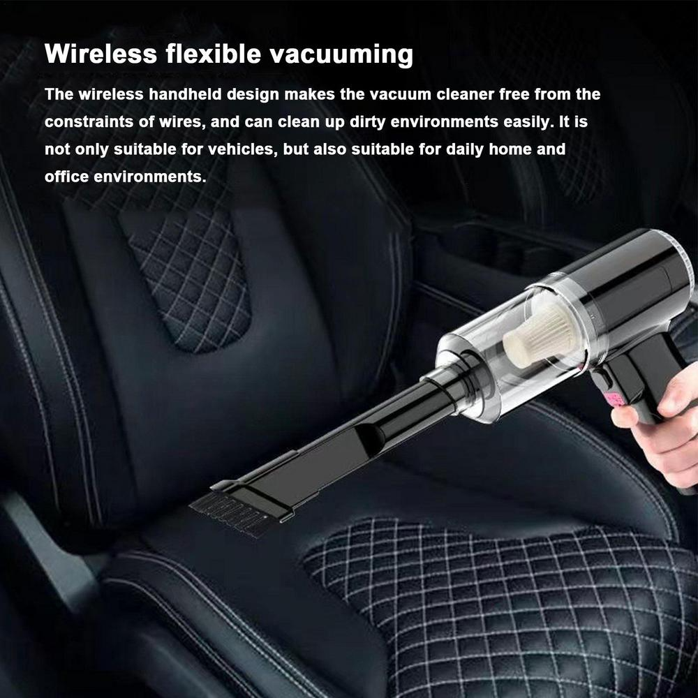 VacuumGo™ | Aspirador de Mano Inalámbrico 120W